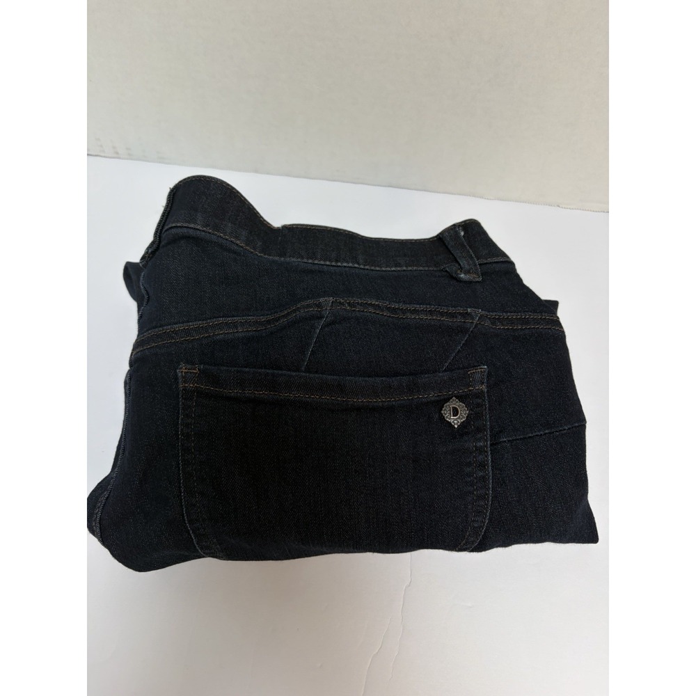 Democracy "Ab" Solution Booty Lift Jegging Jean Dark Indigo Sz 18W No Distress